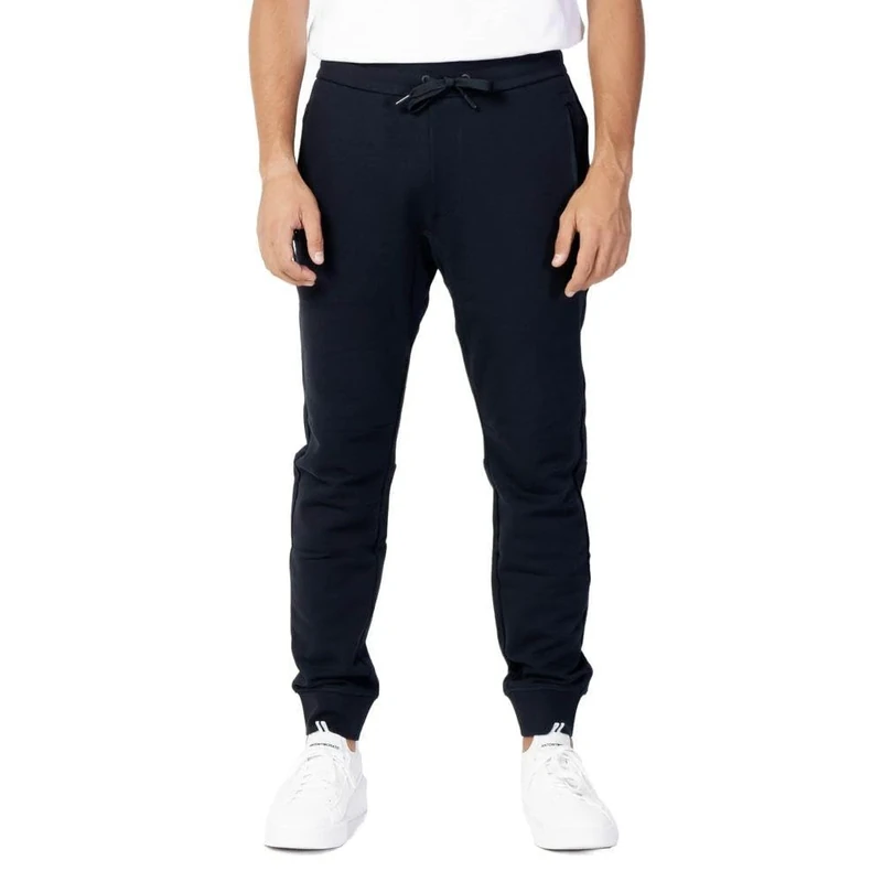 Armani ExchangeDrawstring Jogger with Zip Pockets Casual Pants,