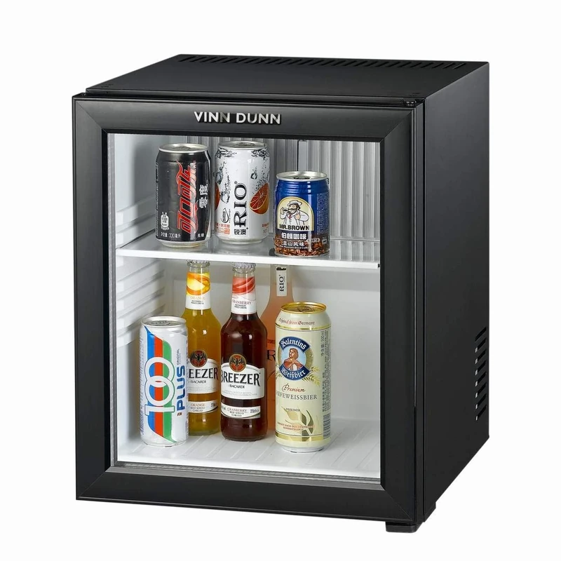 VINN DUNN Thermoelectric Minibar 25L Glass Door - 0 dB Silent, 4-12C