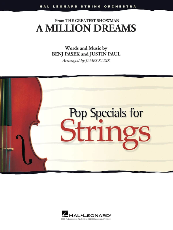 A Million Dreams (from The Greatest Showman). String Ensemble. Set