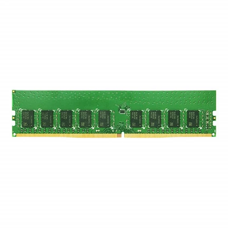 Synology - DDR4 - module - 8 GB - DIMM 288-pin - 2666 MHz / PC4-21300 - 1.2 V - unbuffered - ECC - for RackStation RS1619xs+, RS3617RPxs, RS3617xs+, RS3618XS, RS4017XS+