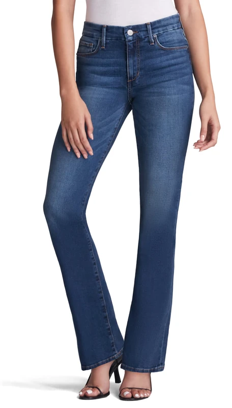Joe's Women's The Provocateur Petite Mid Rise Bootcut Jean, Stephaney, (25) UK S
