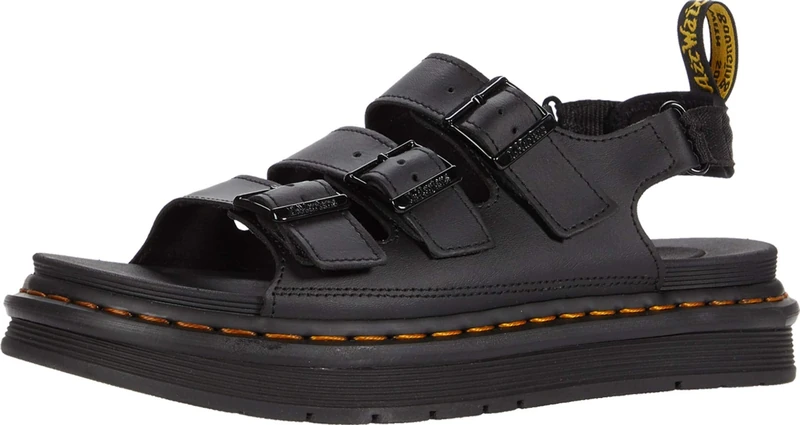 Dr. Martens Soloman, Black Hydro Leather, 13 UK