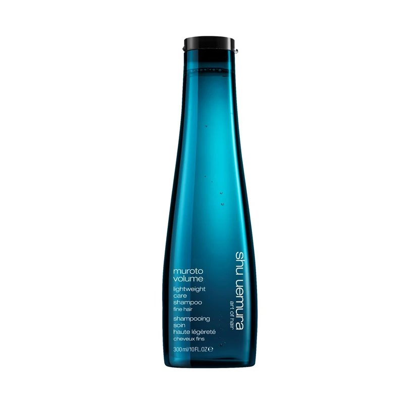 Shu Uemura, Lightweight Care Shampoo Muroto Volume, Fine Hair, Silicone & Paraben Free, Long-Lasting Volume, 300 ml - Image 1