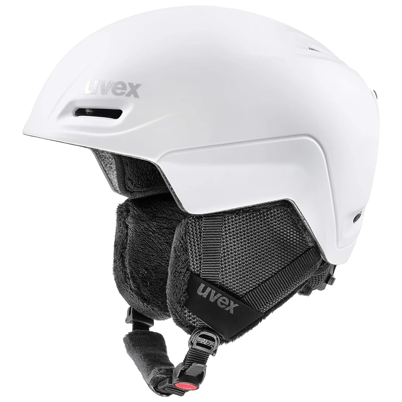 uvex jimm - Ski Helmet for Men and Women - Individual Fit - Optimized Ventilation - White Matt - 55-59 cm