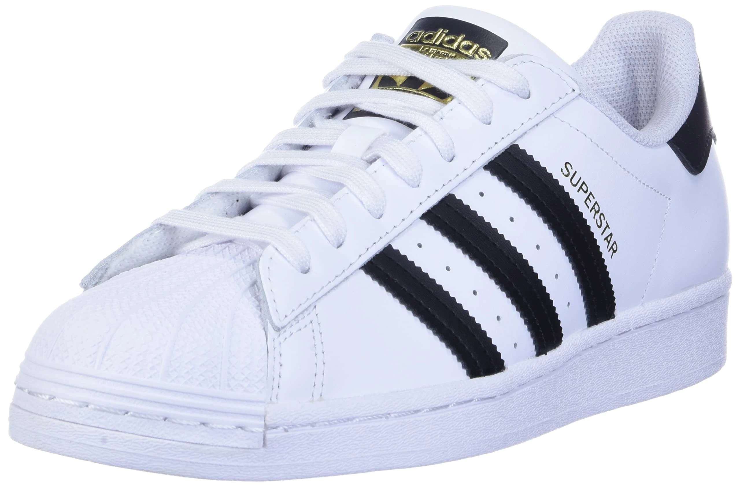 adidas Originals Women's Superstar Sneaker, White/Black/White, 9 UK