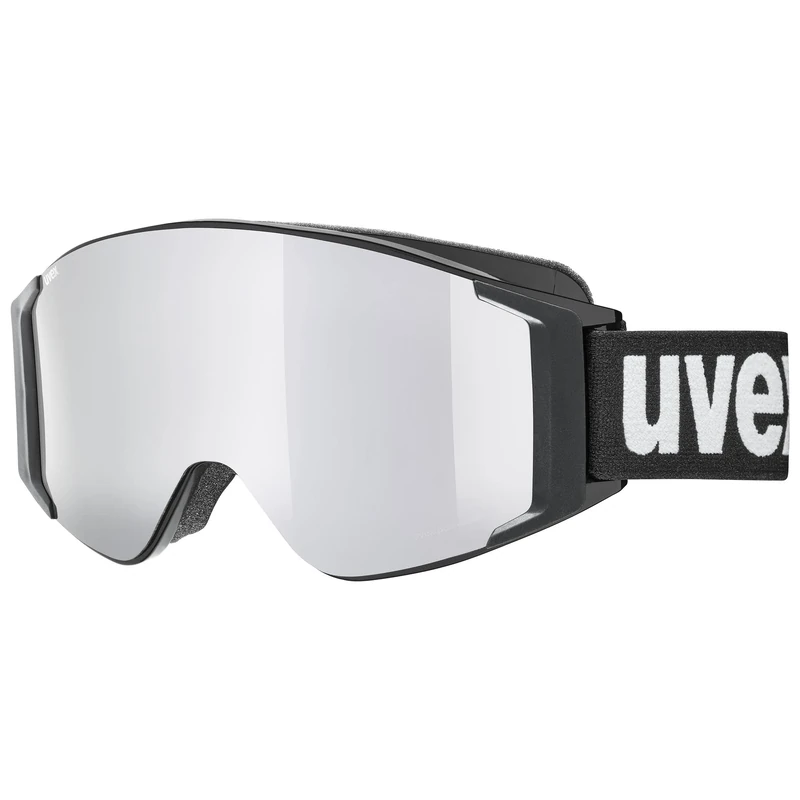 Uvex g.gl 3000 TOP - Ski Goggle for Men and Women - Polarized Lenses - incl. Interchangeable Lenses - Black/Silver-Brown - One Size