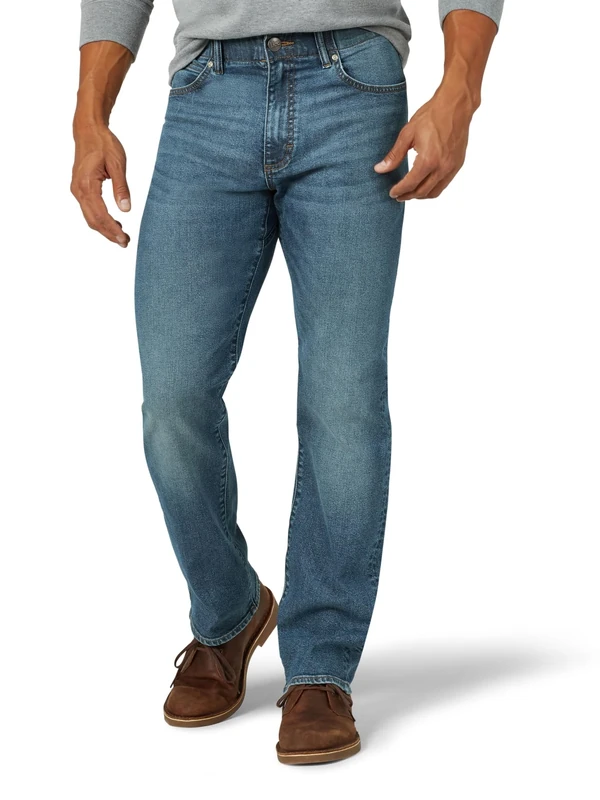 Lee Men's Performance Series Extreme Motion Regular Fit Jean, Thompson, 38W / 34L
