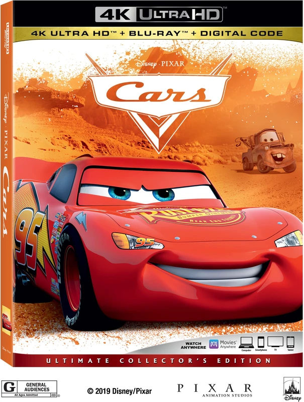 Cars [Blu-Ray] [Region Free] (English audio. English subtitles)