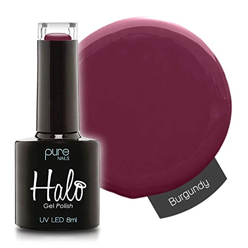Halo Gel Polish *Full Range 8ml* **CHOOSE YOUR COLOUR(S)** (Burgundy N2808)