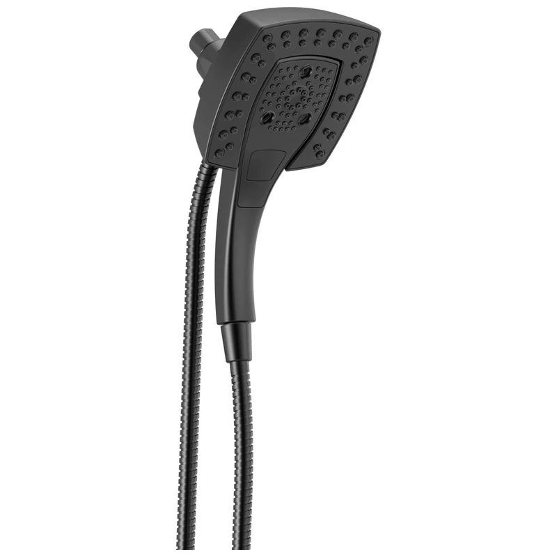 Delta H2Okinetic In2ition 5-Setting Two-in-One Shower with Matte Black
