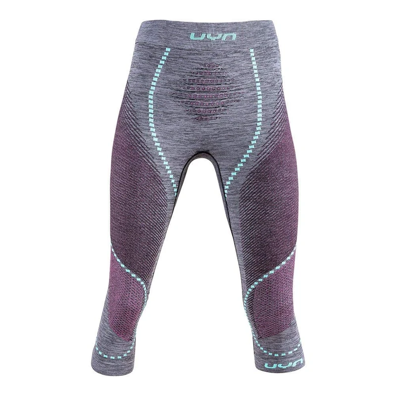 UYN U100056 AMBITYON UW Medium Melange Pants Women's Black Melange/Pink/Aqua XL
