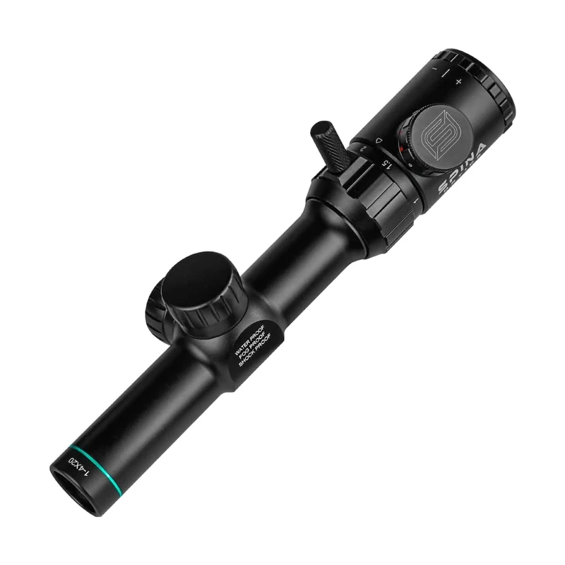 Hunting Optical Sight Scope 1-4X20 Riflescopes Reticle Rifle Scope with Mounts (with 20mm Rings)