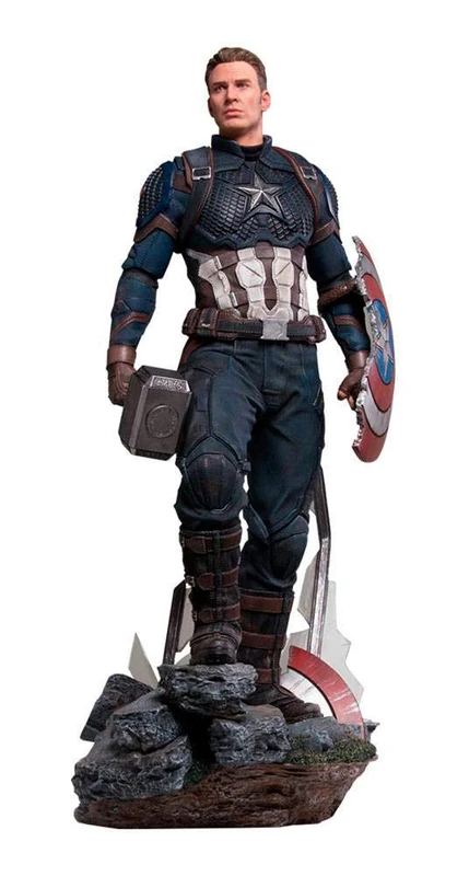 Iron Studio AVENGERS ENDGAME - Legacy Replica DLX Statue 1/4 - Cap. America - 59cm