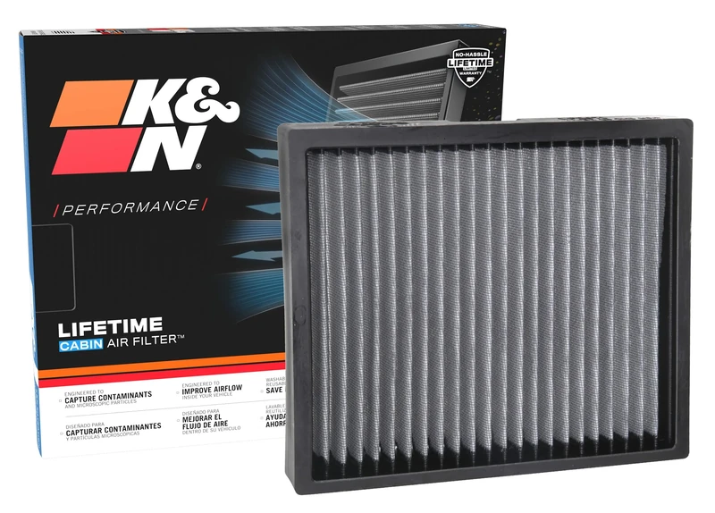 K&N Cabin Air Filter: Premium, Washable, Clean Airflow to your Cabin Air Filter Replacement: Desinged for Select 2012-2020 CHEVY/GMC/BUICK/CADILLAC/OPEL/HOLDEN/VAUXHALL Vehicle Models, VF2071