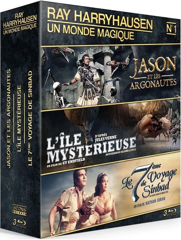 SEVEN 7 Coffret Ray Harryhausen - Un Monde Magique Vol 1 Blu-ray - Image 1