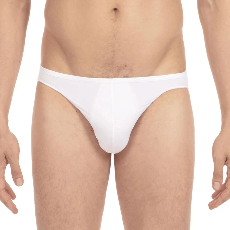 HOM, Mens, Plumes Micro Briefs, White, M