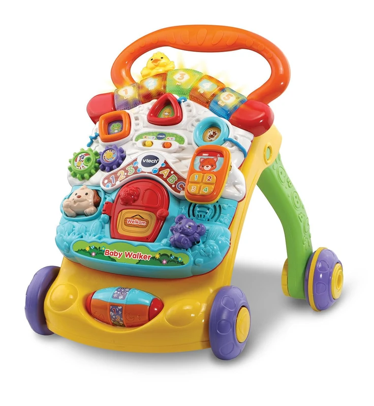 VTech Baby Walker – Educational Games (Multicoloured, Boy/Girl, 0.75 Years, 3 Years, Dutch, Plastic)