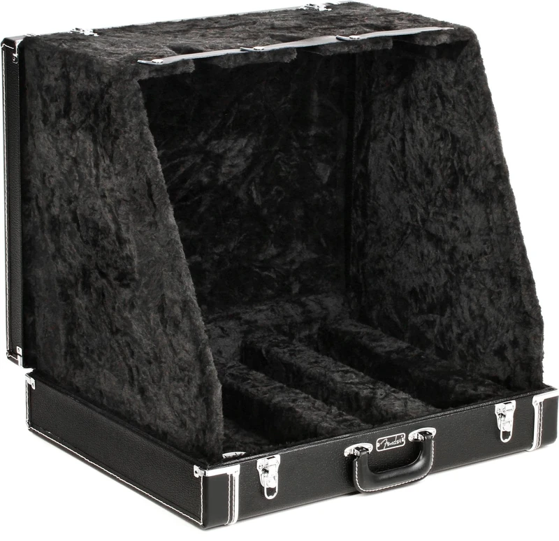 Fender Classic Case Stand, Black, Stand for up to 3 Guitars