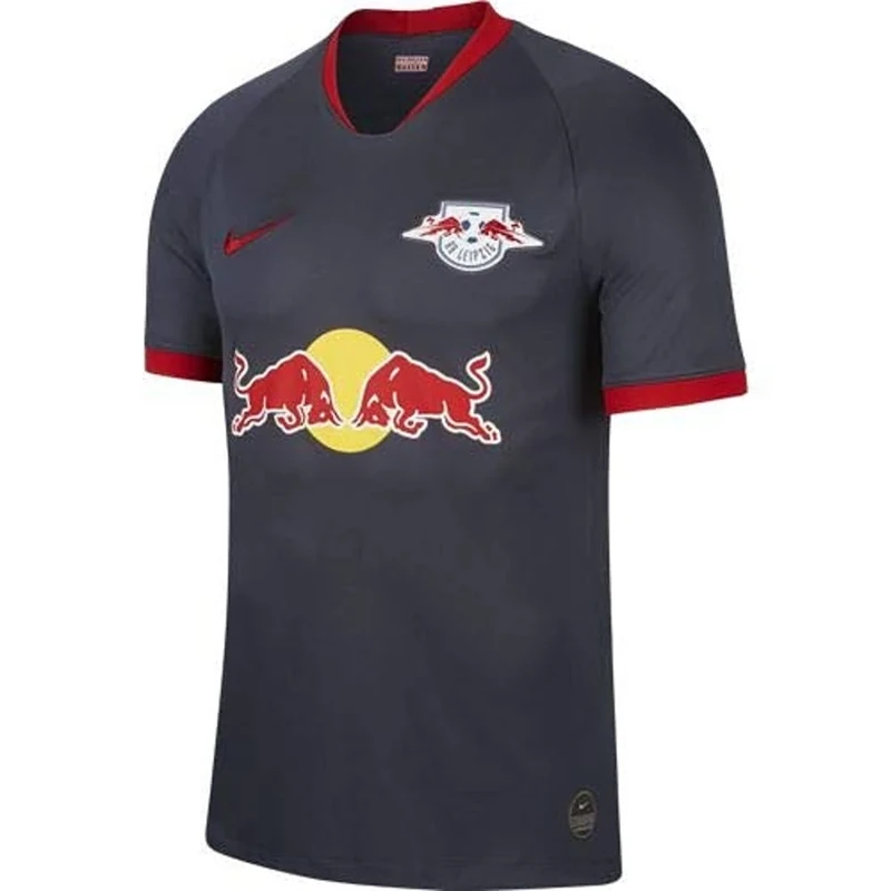 Nike Men Rblz M Nk BRT Stad JSY Ss AW Football T-Shirt - Dark Obsidian/(University Red) (Full Sponsor), X-Large