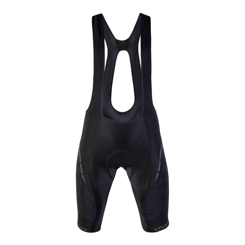 UYN Alpha Biking Lady Bib Short Bib Shorts - Blackboard/Anthracite, Large