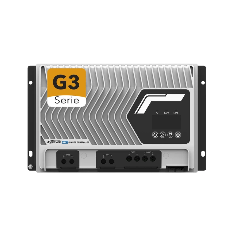 EPEVER Tracer-AN MPPT Charge Controller Solar Charge Controller 12V/24/36/48V Auto Work (Tracer8420AN, 80A)