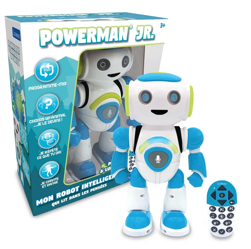 Lexibook Smart Robot That Reads Minds - Toy For Boys And Girls (French Language), Assorted Color