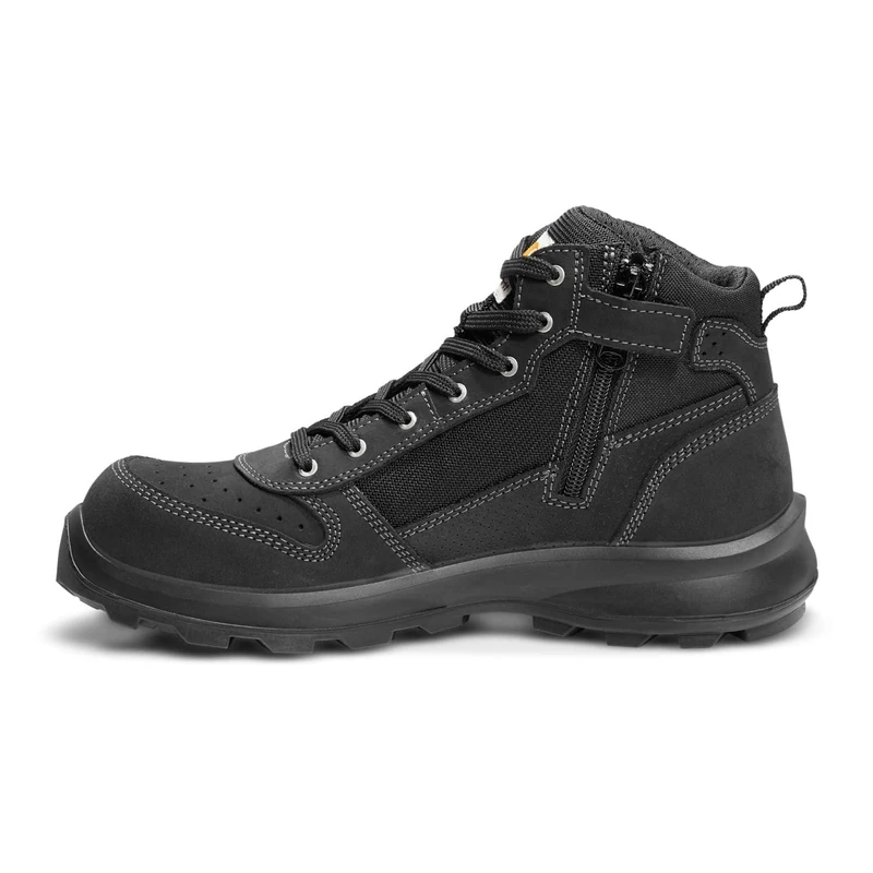 Carhartt Men's Michigan Rugged Flex® S1P Midcut Safety Boot, Black, 47