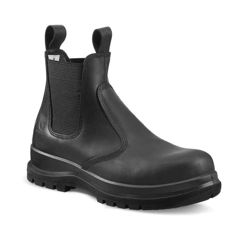 Carhartt Men's Carter Rugged Flex® S3 Chelsea Safety Boot, Black, 46