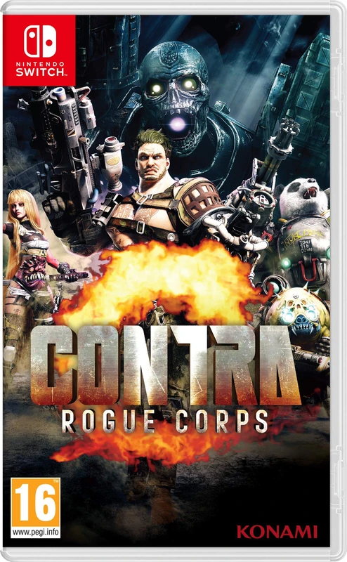 Konami Contra Rogue Corps - Nintendo Switch Video Game