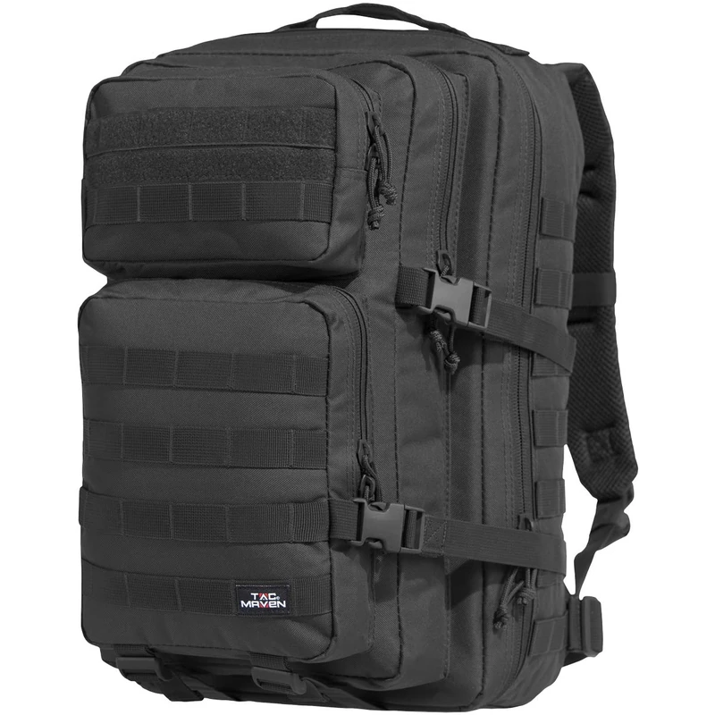 TAC MAVEN Assault Large backpack Black