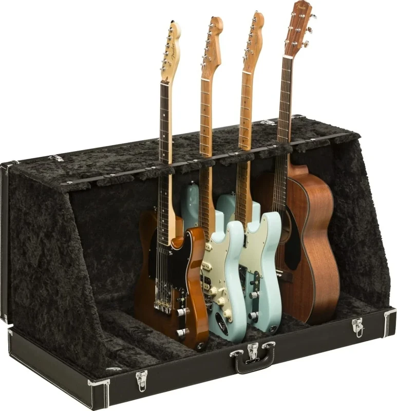 Fender Classic Case Stand, Black, Stand for up to 7 Guitars