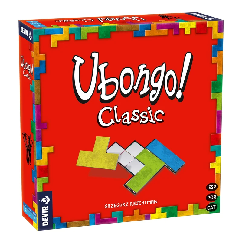 Devir BGUBON Ubongo Board Game Set - Multicoloured Assorted
