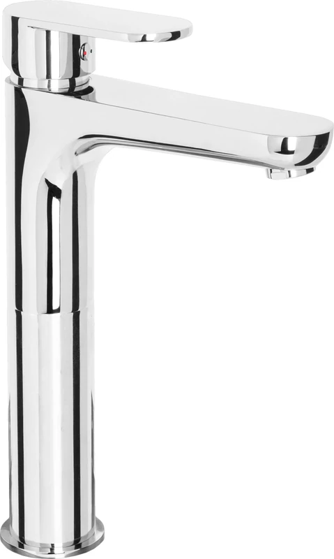 Cornat Denia DEN11 Single-Lever Washbasin Mixer Tap Chrome-Plated Brass Body High Spout Height Without Drainage Fitting/Bath Tap