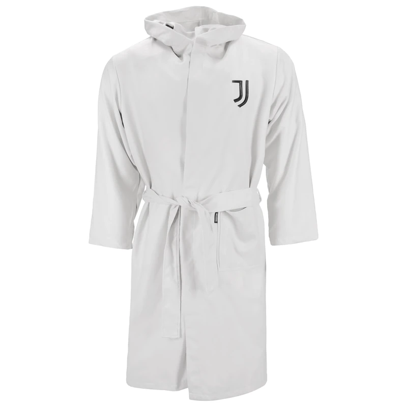 JUVENTUS Accappatoio Microfibra Microfibre Bathrobe, Black, XX-Large