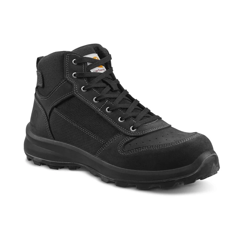 Carhartt Men's Michigan Rugged Flex® S1P Midcut Safety Boot, Black, 36 - Image 1