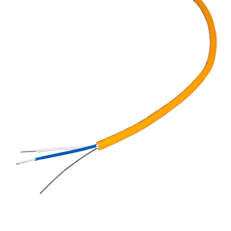 Van Damme XKE Microphone Balanced Pro-Patch Cable, 2 Core and Screen (Thin). 60m. Orange