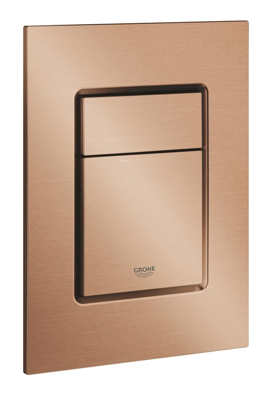 GROHE Skate Cosmopolitan S Flush Plate, Brushed Bronze, 37535DL0