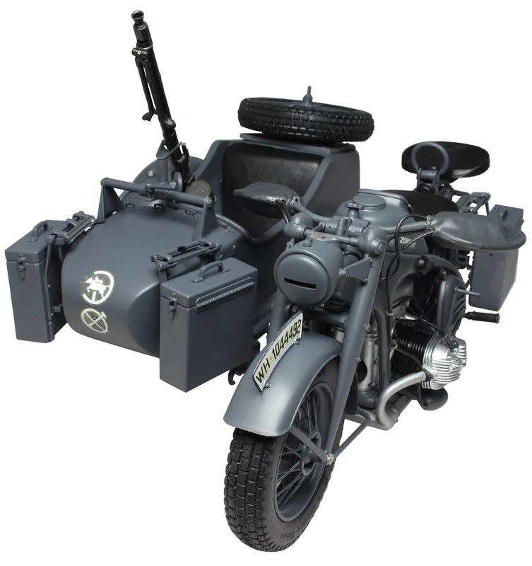 ITALERI ITA7406 Zündapp KS 750 Army Model kit, Unlacquered