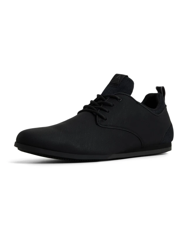 Aldo Men's Preilia Sneaker, Black Smooth, 6 UK