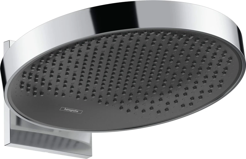 hansgrohe 26230000 Rainfinity Overhead Shower 360, 1 Spray with wall connector, Chrome