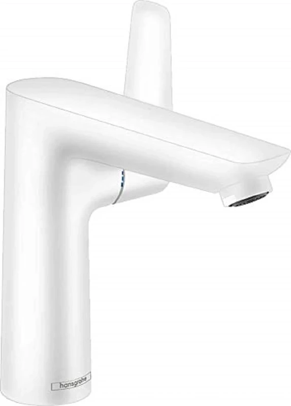 Hansgrohe Single Lever Washbasin Mixer Tap, Matt White, Spout Height 150 mm
