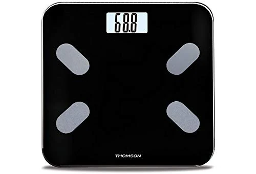 THOMSON Smart Mass 6 - Bluetooth Connected Body Fat Meter - Measuring 6 Body Data - Weight, BMI, Fat, Bone Mass, Water Mass, Metabolic Rate iF1944B