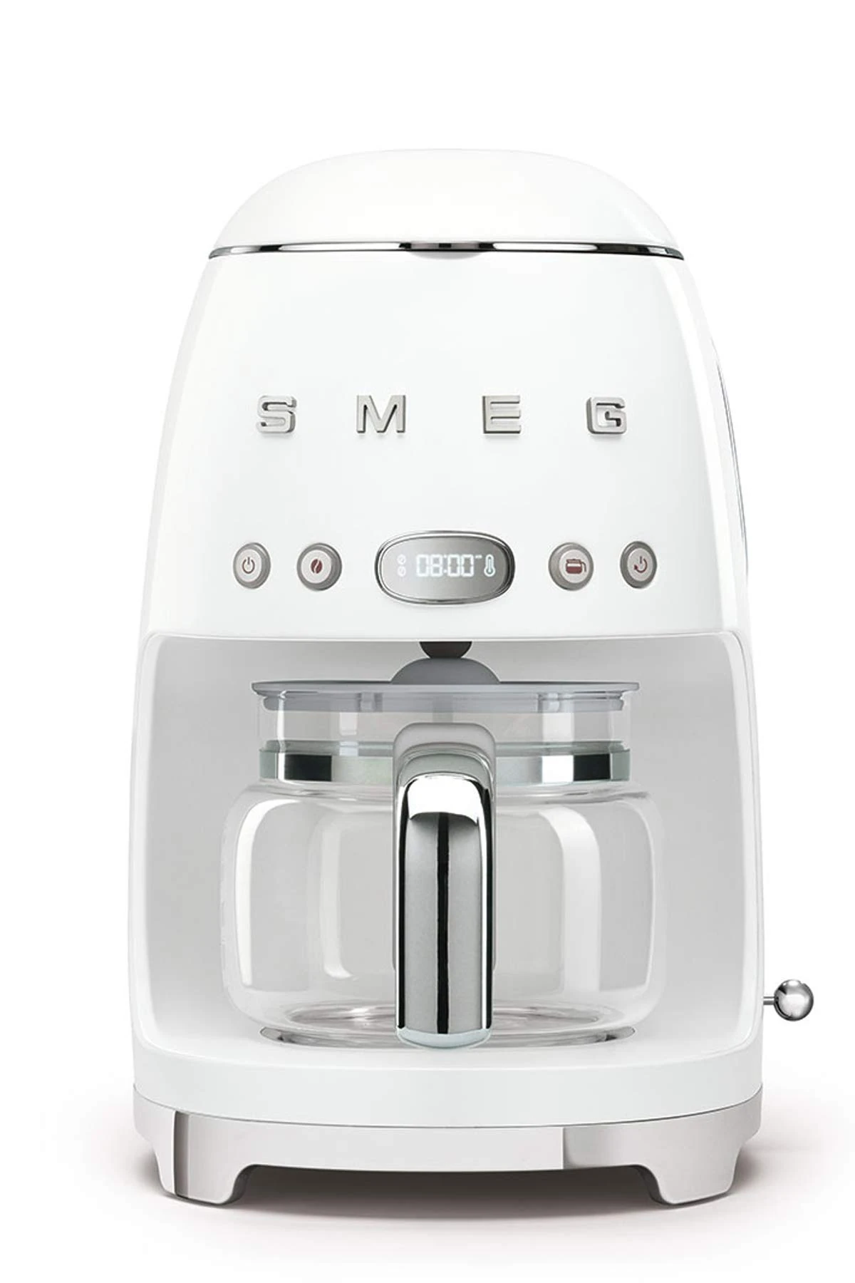 Smeg DCF02WHEU machine à café Entièrement automatique Machine à café filtre 1,4 L, White