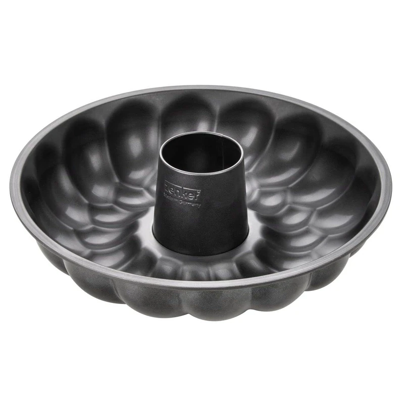 Zenker 6529 Crown Bread Mould, Braided Cake Mould, Brioche Mould, Stainless Steel, Shiny Black, 32 x 32 x 9 cm - Image 1