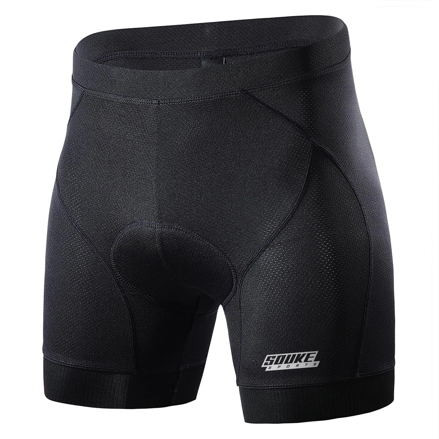 Souke Sports Men's Cycling Underwear 4D Padded Breathable Bike Undershort Shorts Anti-Slip Design
