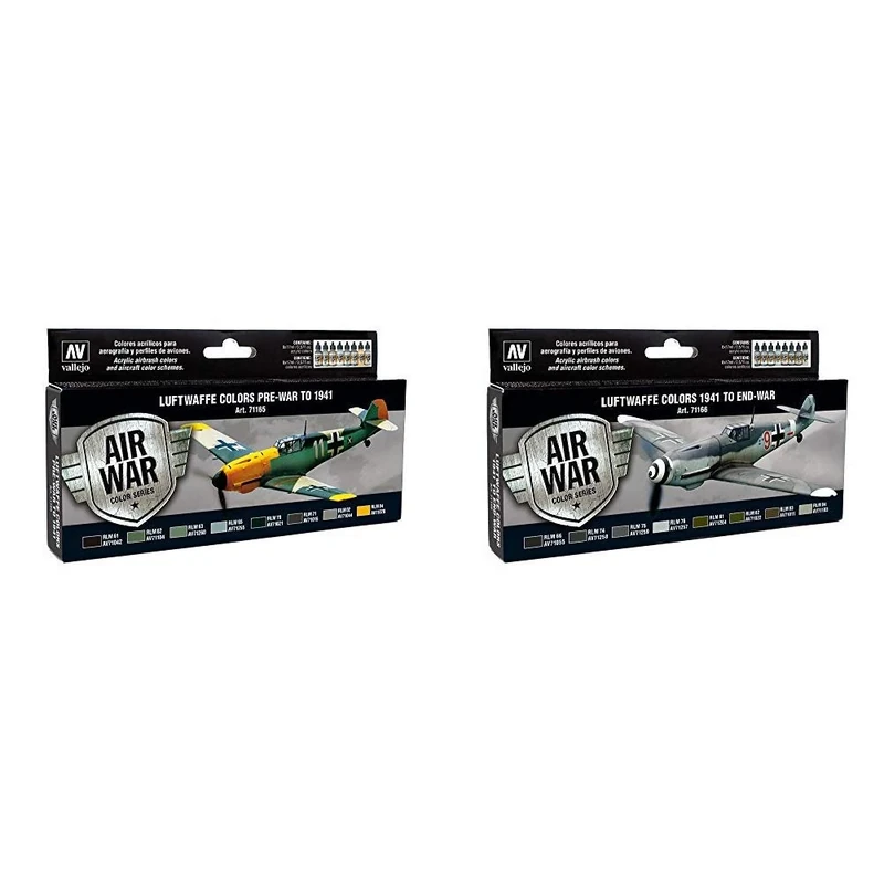 Model Air Set - Luftwaffe Pre-War to 1941 &Air Set - Luftwaffe Colors 1941 to end-war
