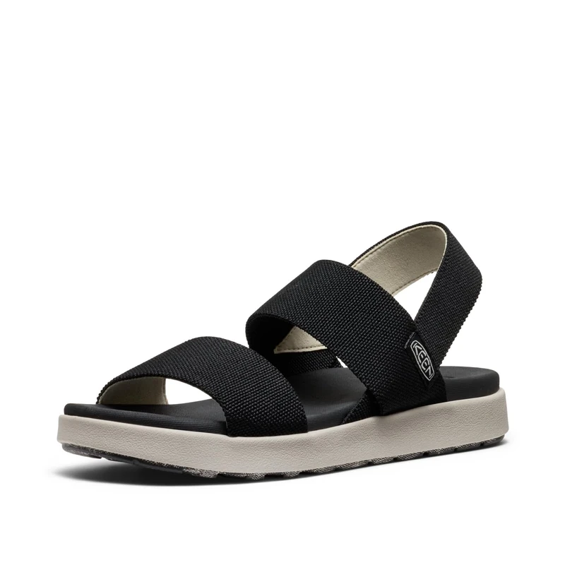 KEEN Women's Elle Backstrap Slingback Sandals, Black, 3.5 UK