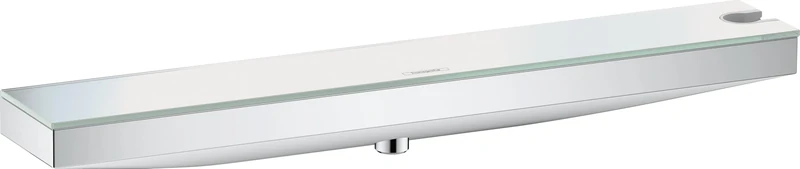 hansgrohe 26858000 Rainfinity Wall Outlet Porter 500 with Shower holder and Shower shelf, Chrome