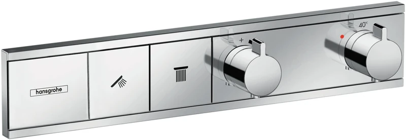hansgrohe Unterputz Thermostat RainSelect (für 2 Funktionen) chrom