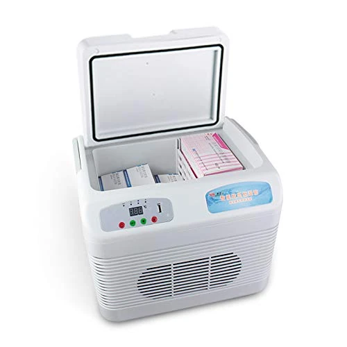 15L Portable Refrigerator, Mini Fridge Cooler Freezer,Drug Insulin Vaccine Refrigerator Warmer,Car Home Travel Camping Picnic[Energy Class A]